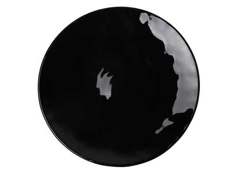 フラットガラスプレート黒 食器レンタル パーティー用品レンタルはファースト メイトへ