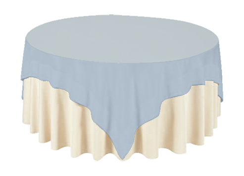 トップクロス１６０角パウダーブルー 食器レンタル パーティー用品レンタルはファースト メイトへ